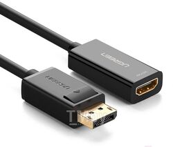 Переходник UGREEN DisplayPort To HDMI Female Converter 4K*2K@30Hz MM137 (40363)