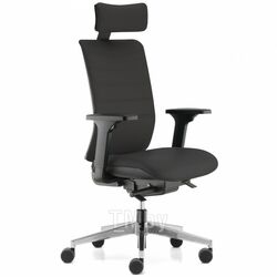 Кресло для руководителя WI-MAX кожа, черный Sokoa WX17155CN0000