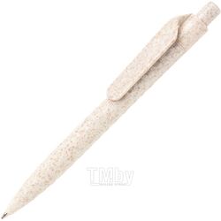 Ручка шарик/автомат "Wheat Straw" 1,0 мм, пласт. биоразлаг., белый, стерж. синий Xindao