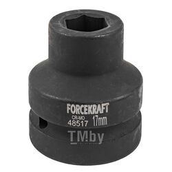 Головка ударная 1", 17мм (6гр.) FORCEKRAFT FK-48517