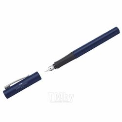 Ручка шарик/автомат "Grip 2011" 0,7 мм, пласт., матов., синий, стерж. синий Faber Castell 144163