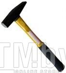 Молоток Tonlii 100г. с квадратным и плоским бойками на рифленой фибергласовой ручке TL806-100g