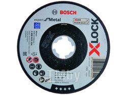 Круг отрезной 125х1.6x22.2 мм для металла X-LOCK Expert for Metal BOSCH (прямой)
