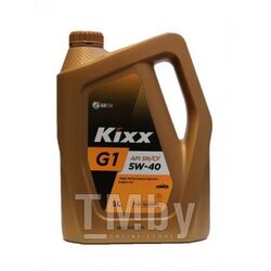 Моторное масло синтетическое KIXX G1 SN PLUS 5W40 5L API: SN PLUS Fully Synthetic, П банка, Замена L5313350E1 L2102350E1