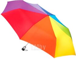 Зонт складной Ame Yoke ОК550Р (яркая радуга)