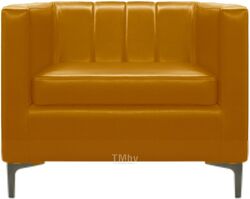 Кресло мягкое Brioli Бруно (L17/желтый)