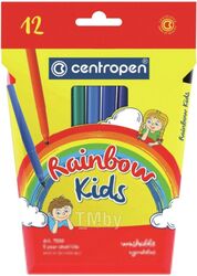 Фломастеры Centropen Rainbow Kids / 7550 1203 (12шт)