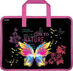 Папка-портфель deVente Neon Butterfly / 8053145
