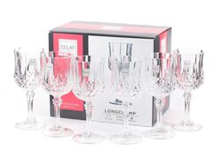 Набор бокалов для вина стеклянных "Longchamp" 6 шт. 250 мл Luminarc