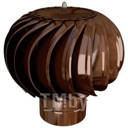 Турбодефлектор металлический, d100мм коричневый, ERA ТД-100-8017