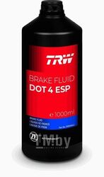 Жидкость тормозная 1л - DOT 4 ESP для авто c ESP/ASR TRW PFB440SE