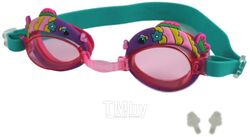 Очки для плавания Elous YG-1100 (розовый/бирюзовый)