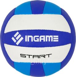 Мяч волейбольный Ingame Start (синий/белый)