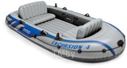 Надувная лодка Intex Excursion-4 / 68324NP
