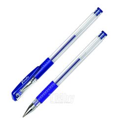 Ручка гелевая "Office" 0,5 мм, пласт., прозр., стерж. синий Centrum 91533