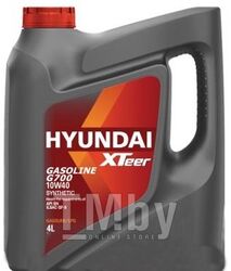 Моторное масло синтетическое HYUNDAI XTEER Gasoline G700 10W40 6L API SN SYNTHETIC 1061014