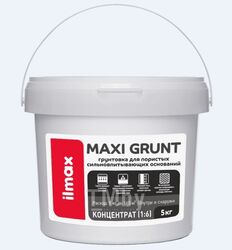 Грунтовка ILMAX maxi grunt концетрат 1:6, 5кг 75602