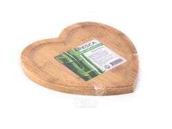 Блюдо сервировочное бамбуковое 17,2x16,3x1,5 см Fresca