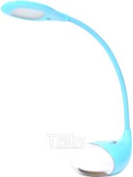 Настольная светодиодная лампа PLATINET [PDLQ10BL] 6W голубая/функция ночника