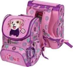 Ранец "Mini. Music Dog" 35х26х20, 1 отделение, 1 передний карман, 2 боковых кармана, deVente 7030216