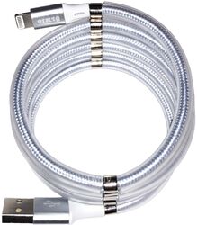Кабель MAGNET, USB 2.0-lightning, 1.2м, 2.1А Olmio PR041636