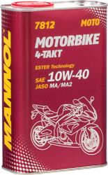 Моторное масло Mannol 4-Takt Motorbike 10W40 / MN7812-1ME (1л)