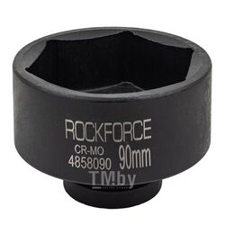 Головка ударная 1'', 90мм (6гр.) RockFORCE RF-4858090