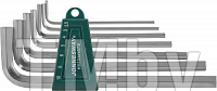 Комплект угловых шестиграников LONG 2,5-10мм, 7 предметов S2 материал Jonnesway H02SM107S