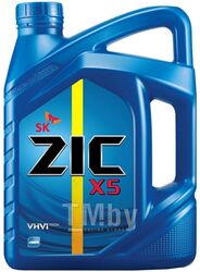Моторное масло полусинт. ZIC X5 10W40 (6L) API SM 172622