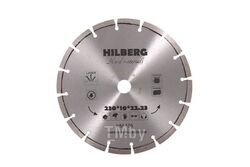 Диск алмазный по железобетону Hilberg серия Hard Materials Laser 230x10x22.23 mm HM106