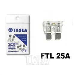 Предохранитель плоский ATO 25A FTL serie 32V DC LED TESLA FTL0.025.001