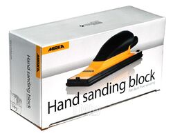 Ручной шлиф. блок HAND SANDING BLOCK с пылеотводом 70 х 198, 22 отв. липучка MIRKA 8391500111
