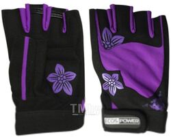 Перчатки для фитнеса ECOS 5106-VM / 002368 (M, черный/фиолетовый)