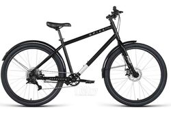 Велосипед Forward Spike 27.5 D 2023 / IB3F78134XBKXSR (черный/серебристый)