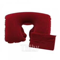 Подголовник-подушка для путешествий "Comfortable" 35*23*9 см, ПВХ, красный Inspirion 56-0402702