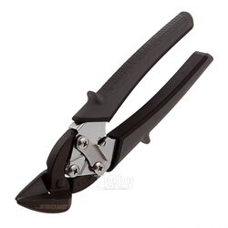 Ножницы по металлу"PIRANHA",185мм,прямой и левый рез,сталь-СrM,двухкомпонентные рукоятки GROSS 78359