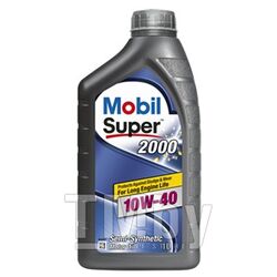 Масло моторное MOBIL Super 2000 X1 10w-40, 1L полусинтетическое (API SL/SJ/CF, ACEA A3/B3, MB229.1,VW505.00) MOBIL 152569