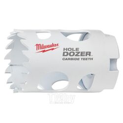 Коронка биметаллическая HOLEDOZER CARBIDE D 35 мм MILWAUKEE