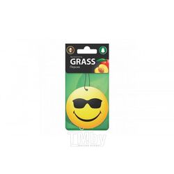 Ароматизатор картонный Smile персик GRASS ST-0398