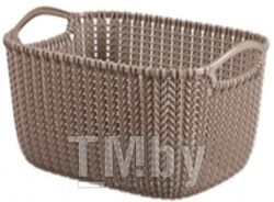 Корзина Curver Knit S 03674-X59-00 / 226167 (коричневый)