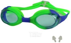 Очки для плавания Elous YG-1300 (зеленый/синий)
