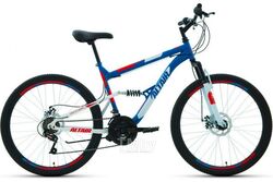 Велосипед Forward Altair MTB FS 26 2.0 D 2022 / RBK22AL26068 (16, синий/красный)