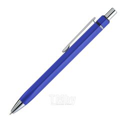Ручка шарик/автомат "Six" 1,0 мм, метал., синий/серебристый, стерж. синий UMA 0-8330 63-0293