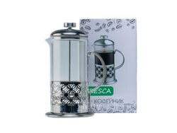 Кофейник с прессом (френч-пресс) стекло/металл 1 л/23,5 см Fresca WY-S415A-1000