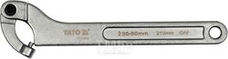 Ключ шарнирный для круглых шлиц. гаек 35-50мм Yato YT-01676