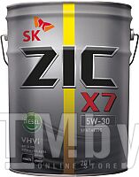 Моторное масло ZIC X7 DIESEL 5W30 (20L) API SL/CF, ACEA A3/B3, A3/B4, MB 229.3, VW 502/505, GM-LL-A-025 192610