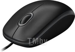 Мышь Logitech B100 Optical USB Mouse 910-003357 Black