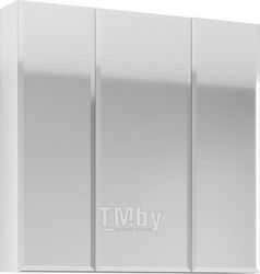 Шкаф с зеркалом для ванной 1Марка Соната 90 / У29558 (белый глянец)
