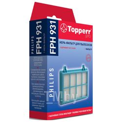 Комплект фильтров для пылесоса Topperr Philips 1172 FPH 931
