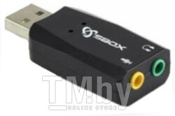 Адаптер SBOX Audio USB - 2x3.5 (USBC-11)